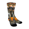 THE ORANGE II Unisex Mixed-Fabric Socks