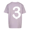 Oversized Flock Print Cotton Bønes and Balløøns Soccer Jersey-Style Tee