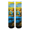 MOTHER AND CHILD I Unisex Mixed-Fabric Socks