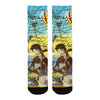 THE CONCERT II Unisex Mixed-Fabric Socks