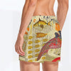 Hens and Hieroglyphics All-Over Print Men's Poplin Cotton Boxers