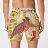 Hens and Hieroglyphics All-Over Print Men's Poplin Cotton Boxers