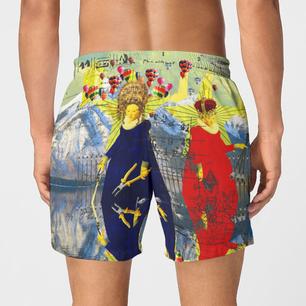 THE LAMPPOST INSTALLATION CREW VIII All-Over Print Men's Poplin Cotton Boxers