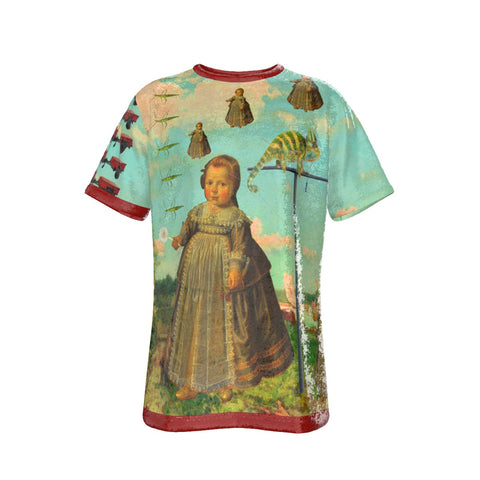 DANDELIONS Unisex Velvet All Over Print Tee