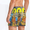 1, 2, 3 V All-Over Print Men's Poplin Cotton Boxers