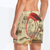 The Flamingo All-Over Print Men's Poplin Cotton Boxers