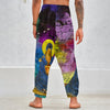 THE PAINTSHOP I II Unisex Velvet All-Over Print Harem Pants
