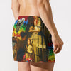 AND THIS, IS THE RAINBOW BRUSH CACTUS. II All-Over Print Men's Poplin Cotton Boxers