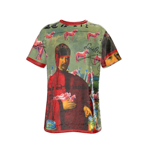 I FOUND THEM IN THERE III Unisex Velvet All Over Print Tee