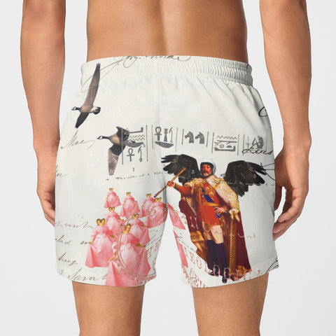 THE KING OF THE FIELD III All-Over Print Men's Poplin Cotton Boxers