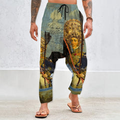 THE YOUNG KING ALT. 2 II Unisex Velvet All-Over Print Harem Pants