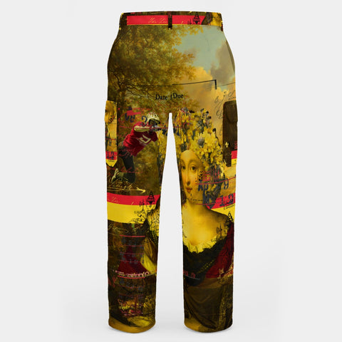 IT'S ALL ABOUT THE YELLOW FLOWER HEADDRESS All-Over Print Men's Cargo Pants