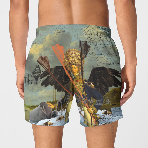 THE YOUNG KING ALT. 2 II All-Over Print Men's Poplin Cotton Boxers