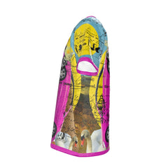 THE BORING HEADDRESS III II II Unisex Velvet All Over Print Tee