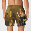 THE VISIT I All-Over Print Men's Poplin Cotton Boxers