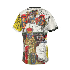 ANIMAL MIX - THE HOLY EMPEROR V Unisex Velvet All Over Print Tee