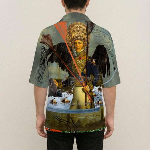 THE YOUNG KING ALT. 2 II Unisex All-Over Print Cowl-Neck Batwing T-Shirt