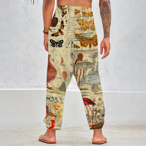 Creation Remixed All Designs Unisex Velvet All-Over Print Harem Pants