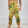 HERE, TAKE IT II Unisex Cotton All-Over Print Harem Pants