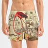 The Flamingo All-Over Print Men's Poplin Cotton Boxers