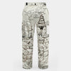 MAP AND SOME ILLUSTRATIONS All-Over Print Men's Cargo Pants