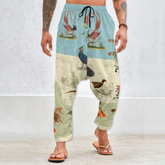 NATURE SPIRIT I Unisex Velvet All-Over Print Harem Pants