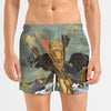 THE YOUNG KING ALT. 2 II All-Over Print Men's Poplin Cotton Boxers