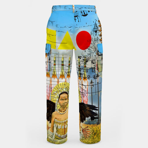 ROCKET GIRL II All-Over Print Men's Cargo Pants