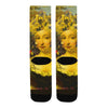 IT'S ALL ABOUT THE YELLOW FLOWER HEADDRESS  Unisex Mixed-Fabric Socks