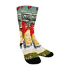 THE LAMP POST III Unisex Mixed-Fabric Socks