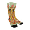 THE BROWN BEAR Unisex Mixed-Fabric Socks