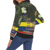 THE FLOWERS OF THE QUEEN All Over Print Bomber Jacket for Women