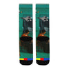 BLUE, YELLOW, RED, LICE I Unisex Mixed-Fabric Socks