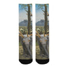 ANIMAL MIX - A SURPRISE AT THE RACES II Unisex Mixed-Fabric Socks