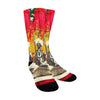 THE SITAR PLAYER II Unisex Mixed-Fabric Socks