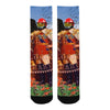THE KING OF THE FIELD II Unisex Mixed-Fabric Socks