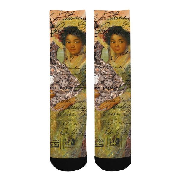 THE KEEPER OF THE ENGINE III Unisex Mixed-Fabric Socks