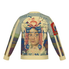 THE BORING HEADDRESS III II II Unisex Knitted Cotton Blend Crewneck Classic Fit Sweater