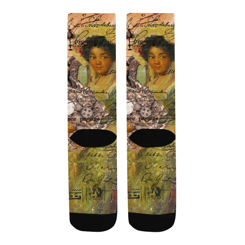 THE KEEPER OF THE ENGINE III Unisex Mixed-Fabric Socks