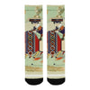 THE BULL WITH THE COLORFUL RUG Unisex Mixed-Fabric Socks