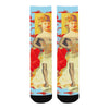 THE SHOWY PLANE HUNTER AND FISH IV Unisex Mixed-Fabric Socks