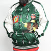I FOUND THEM IN THERE III x UPGRADING THE TRAILER Unisex Reversible Cotton Satin Sukajan Jacket