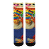 THE BIG PARROT II Unisex Mixed-Fabric Socks