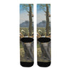 ANIMAL MIX - A SURPRISE AT THE RACES II Unisex Mixed-Fabric Socks