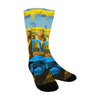 MOTHER AND CHILD I Unisex Mixed-Fabric Socks