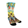 THE CONCERT II Unisex Mixed-Fabric Socks