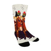 THE KING OF THE FIELD III Unisex Mixed-Fabric Socks