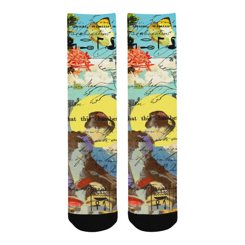 THE CONCERT II Unisex Mixed-Fabric Socks