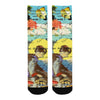 THE CONCERT II Unisex Mixed-Fabric Socks