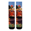 THE KING OF THE FIELD II Unisex Mixed-Fabric Socks